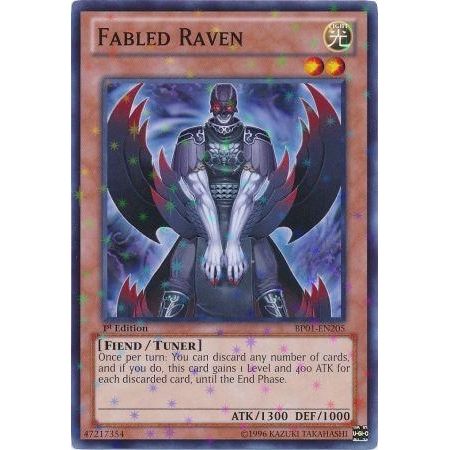 Image for Fabled Raven (Starfoil) (BP01-EN205) (BP01) - YuGiOh
