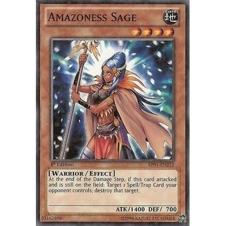 Image for Amazoness Sage (Starfoil) (BP01-EN212) (BP01) - YuGiOh