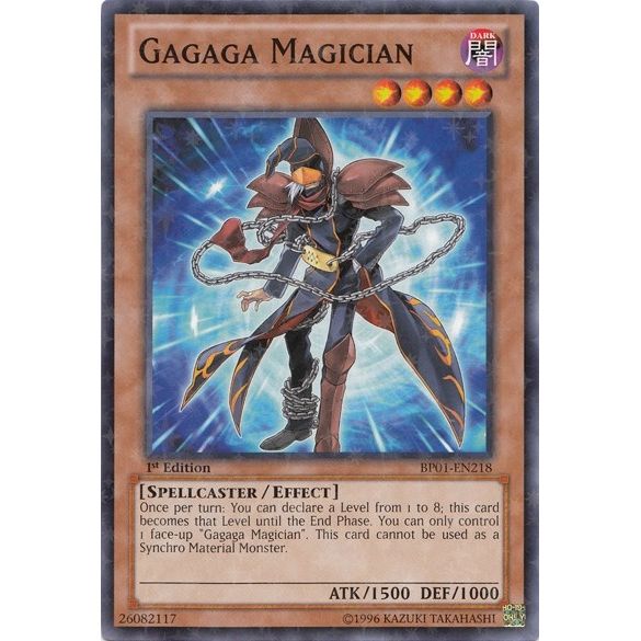Image for Gagaga Magician (Starfoil) (BP01-EN218) (BP01) - YuGiOh
