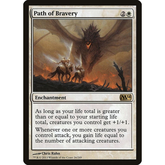 Image for Path of Bravery (26) (M14) - Magic: The Gathering