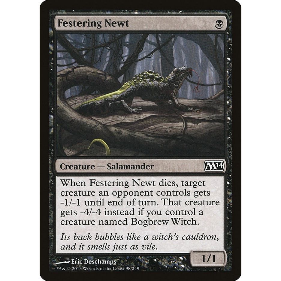 Image for Festering Newt (98) (M14) - Magic: The Gathering