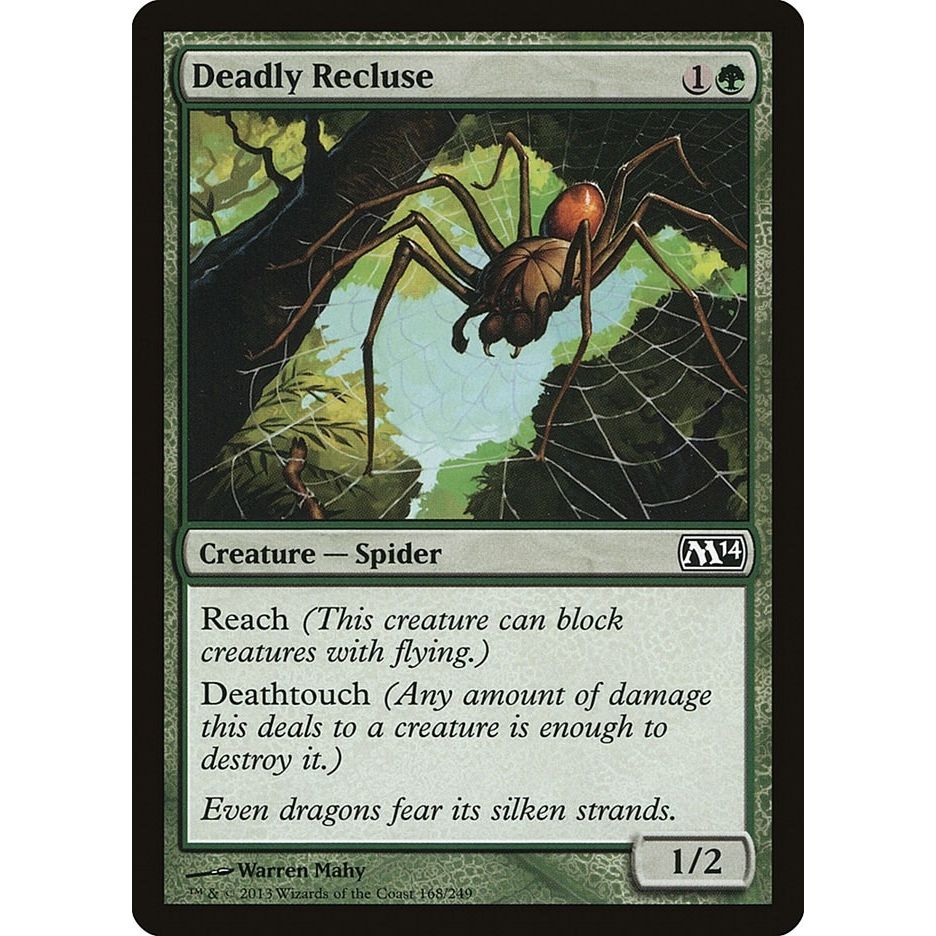 Image for Deadly Recluse (168) (M14) - Magic: The Gathering