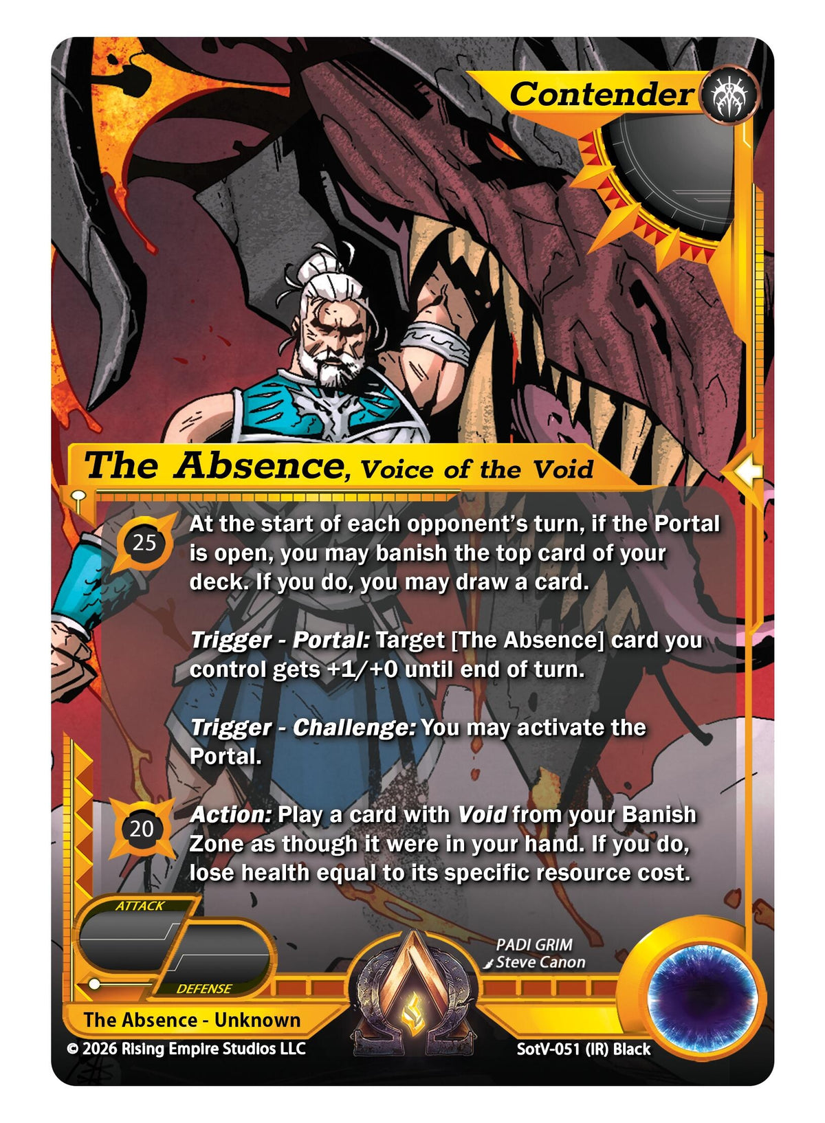 Image for Absence, Voice of the Void (SotV-051) - Alpha Clash
