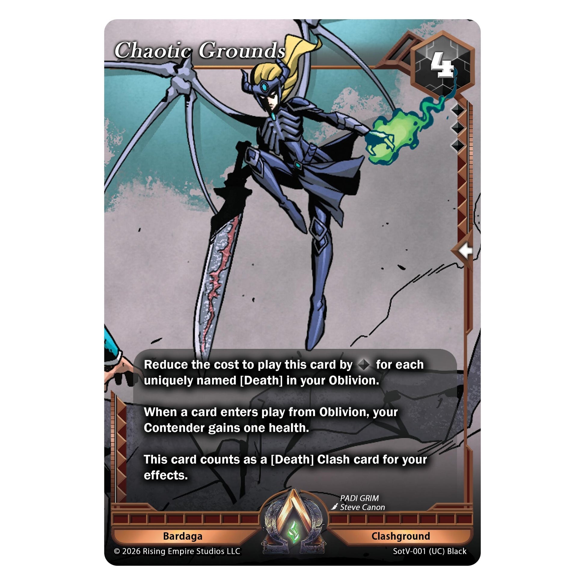 Image for Chaotic Grounds (SotV-001) - Alpha Clash
