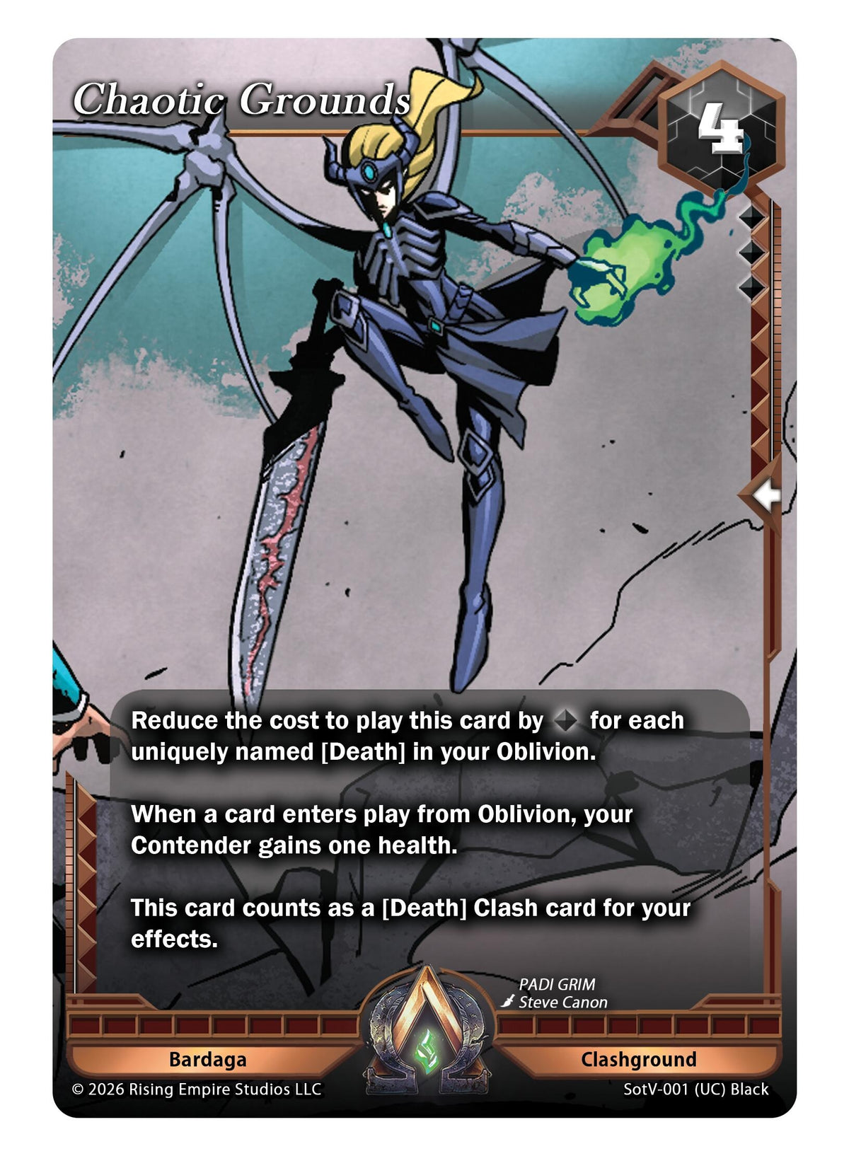 Image for Chaotic Grounds (SotV-001) - Alpha Clash