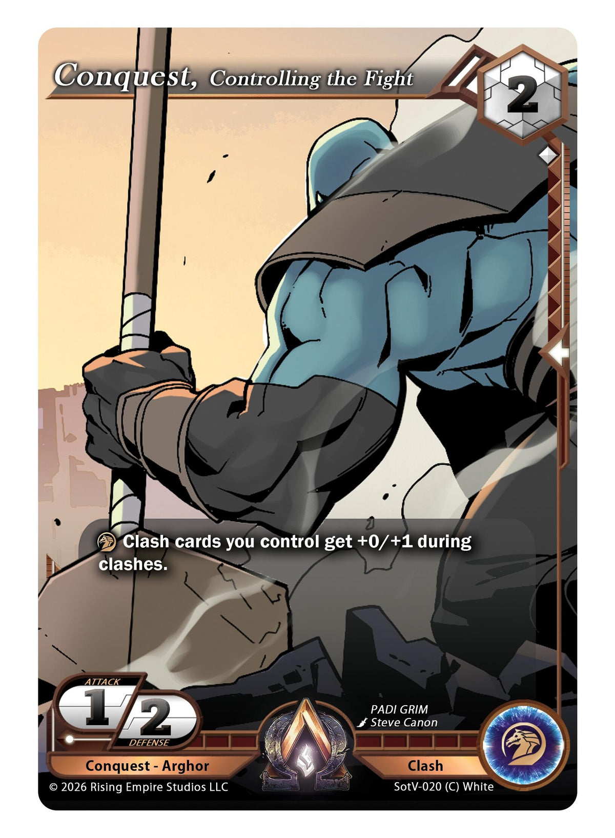 Image for Conquest, Controlling the Fight (SotV-020) - Alpha Clash
