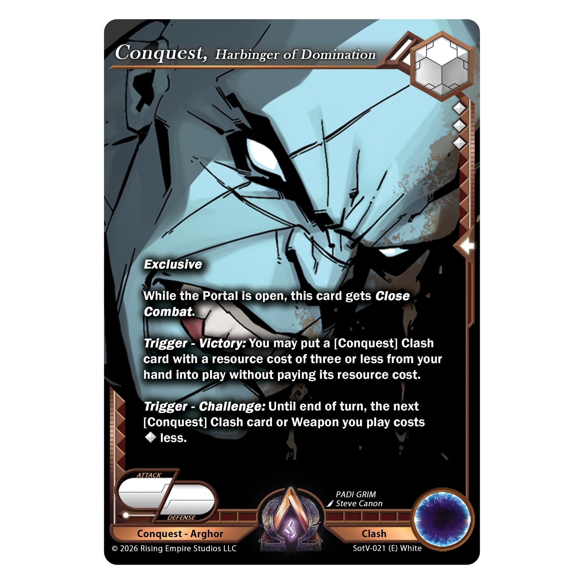Image for Conquest, Harbinger of Domination (SotV-021) - Alpha Clash