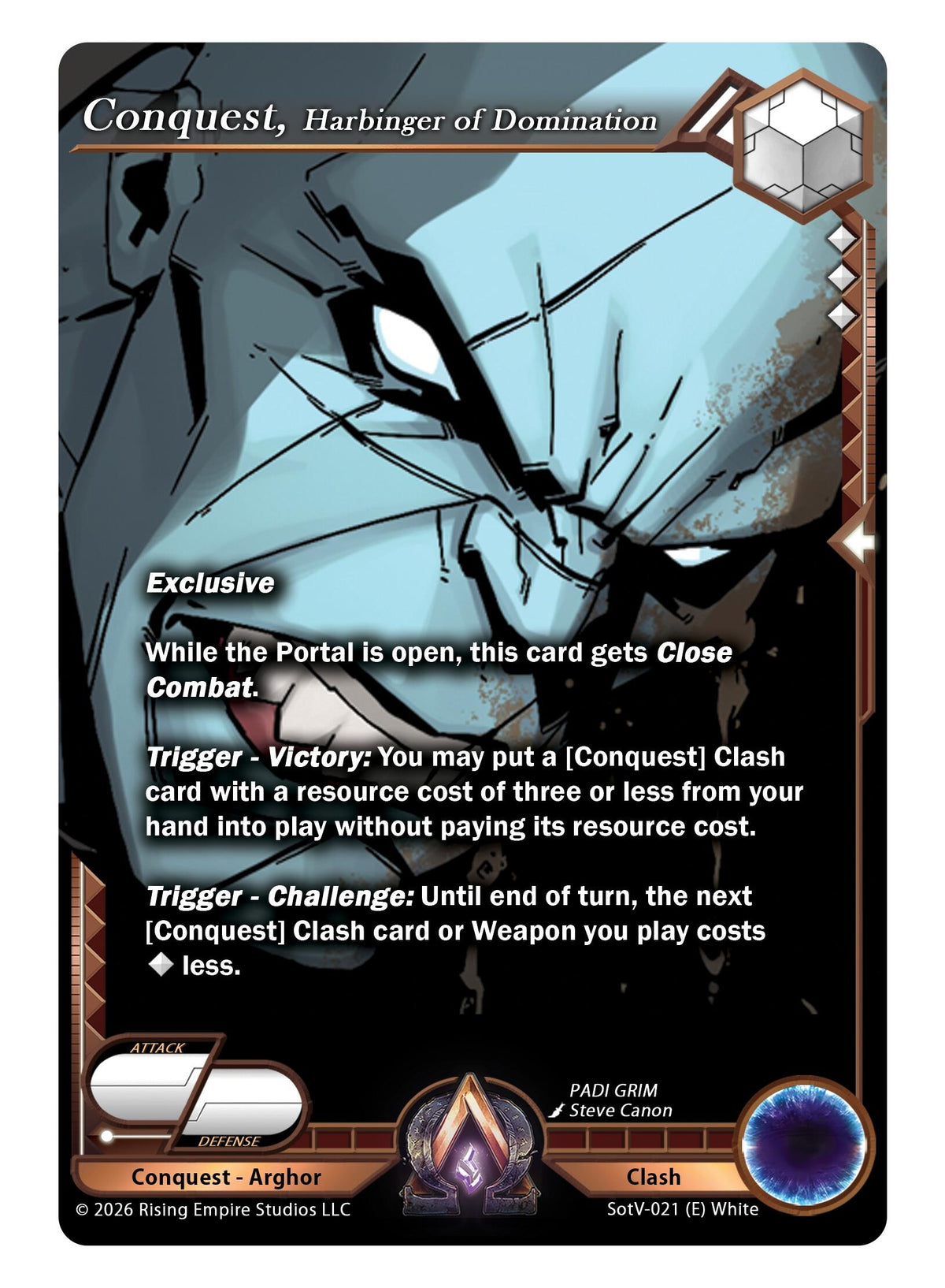 Image for Conquest, Harbinger of Domination (SotV-021) - Alpha Clash