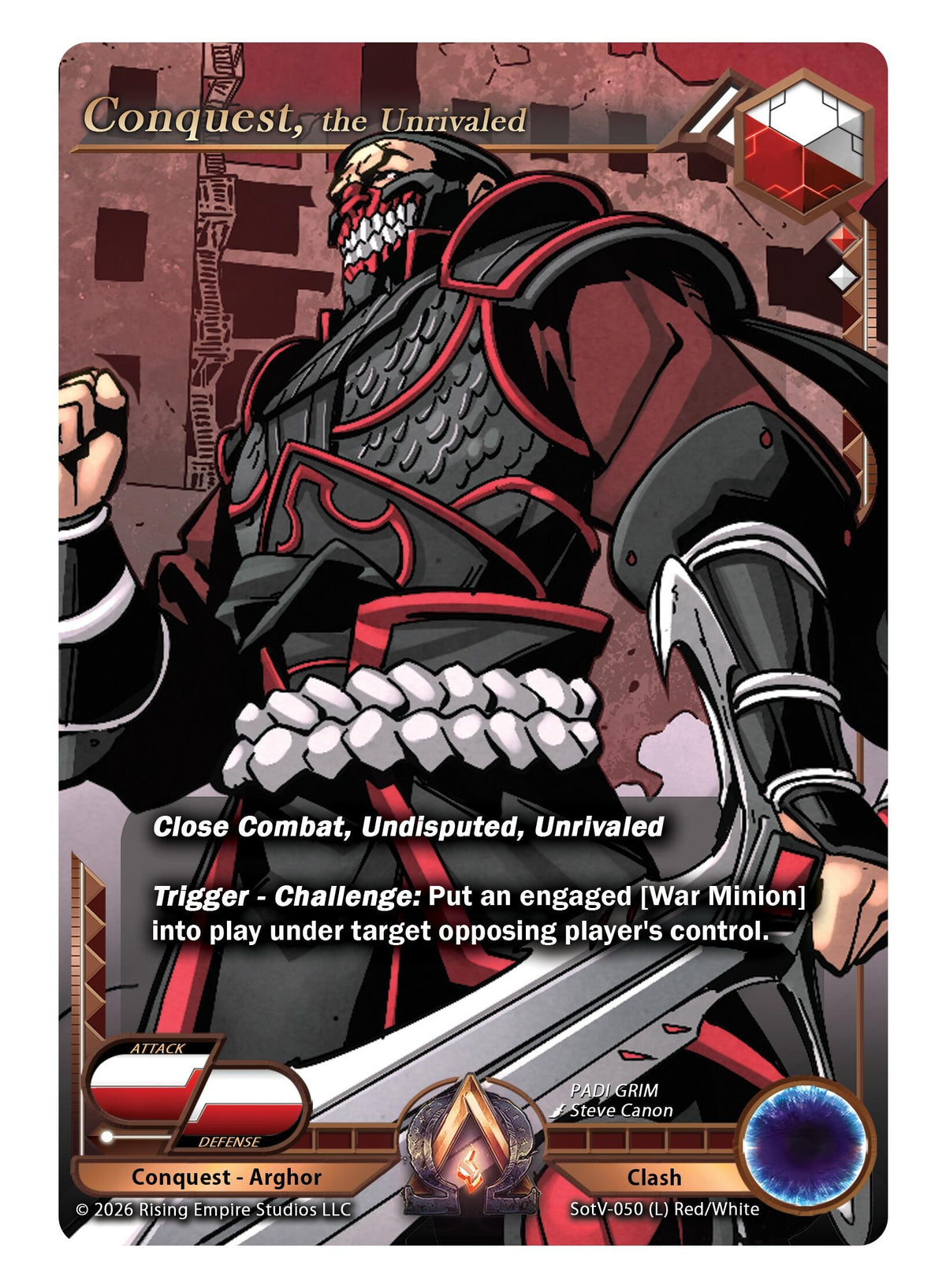Image for Conquest, the Unrivaled (SotV-050) - Alpha Clash