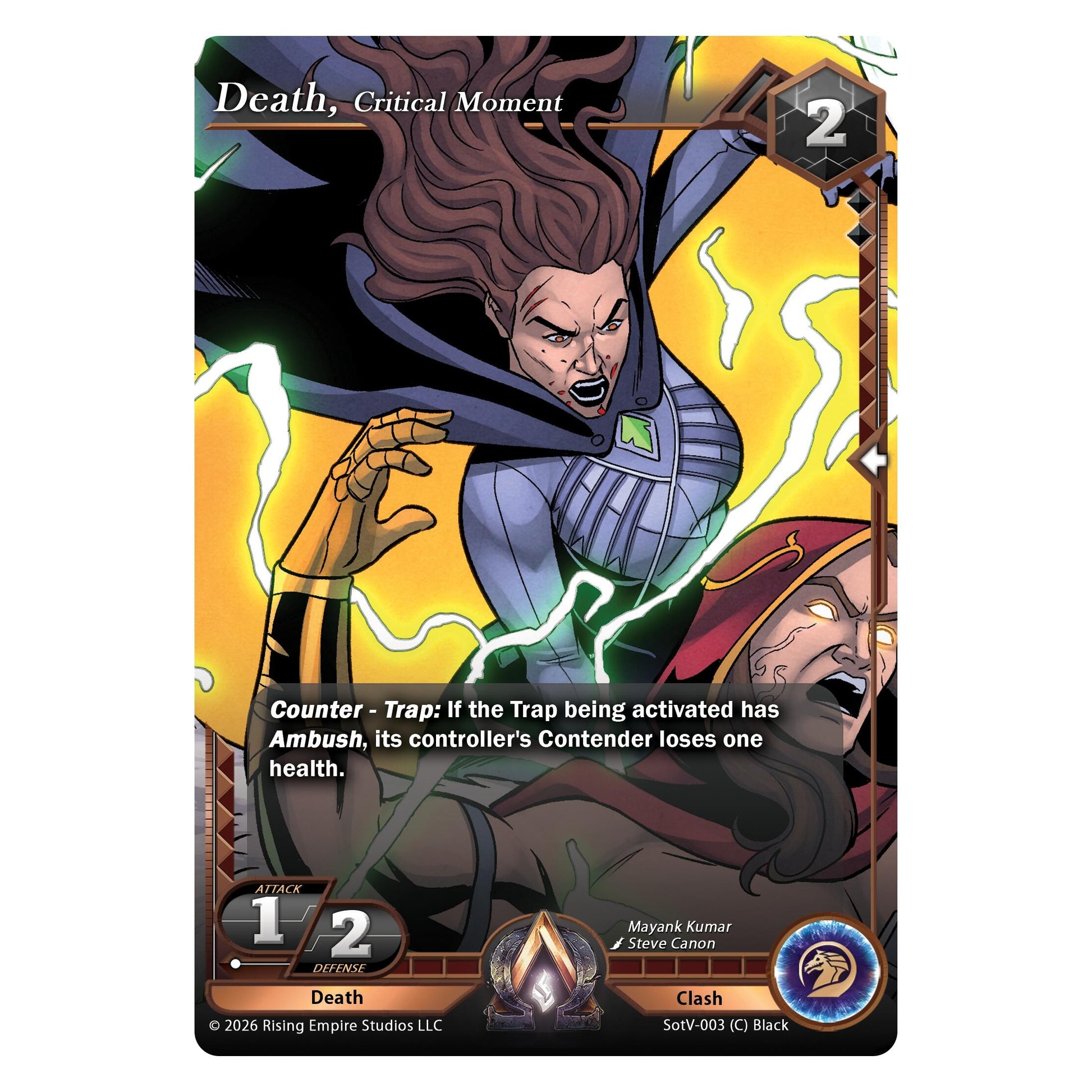 Image for Death, Critical Moment (SotV-003) - Alpha Clash