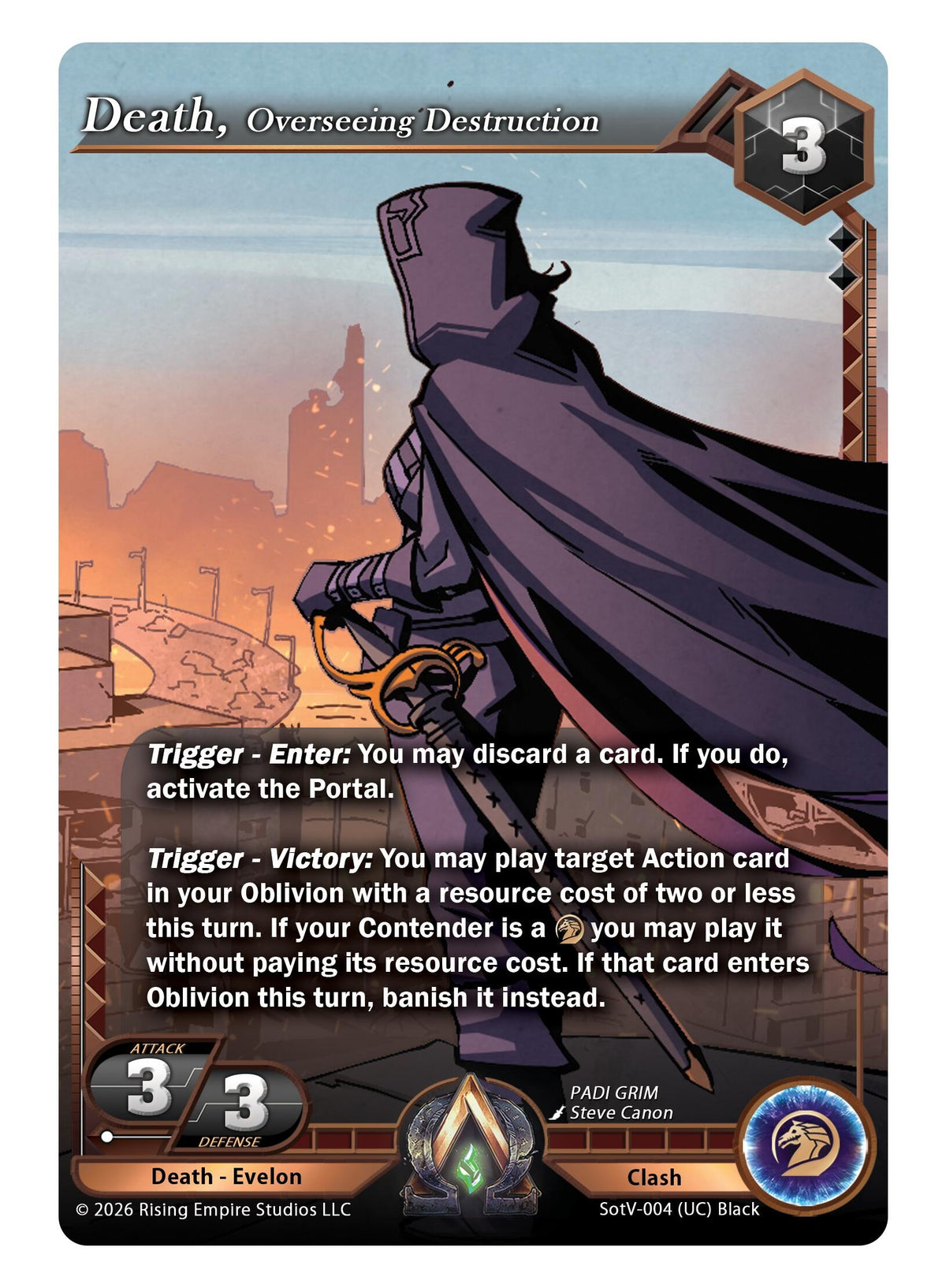 Image for Death, Overseeing Destruction (SotV-004) - Alpha Clash