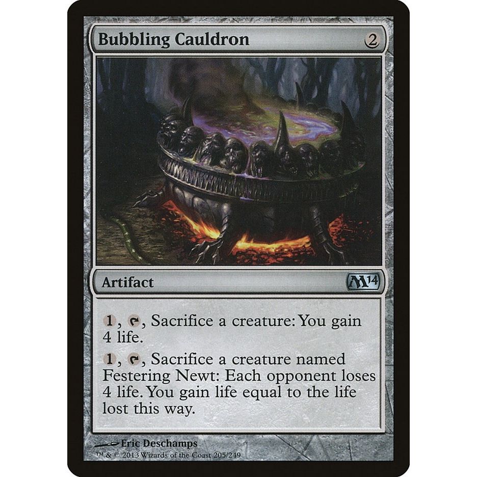 Image for Bubbling Cauldron (205) (M14) - Magic: The Gathering