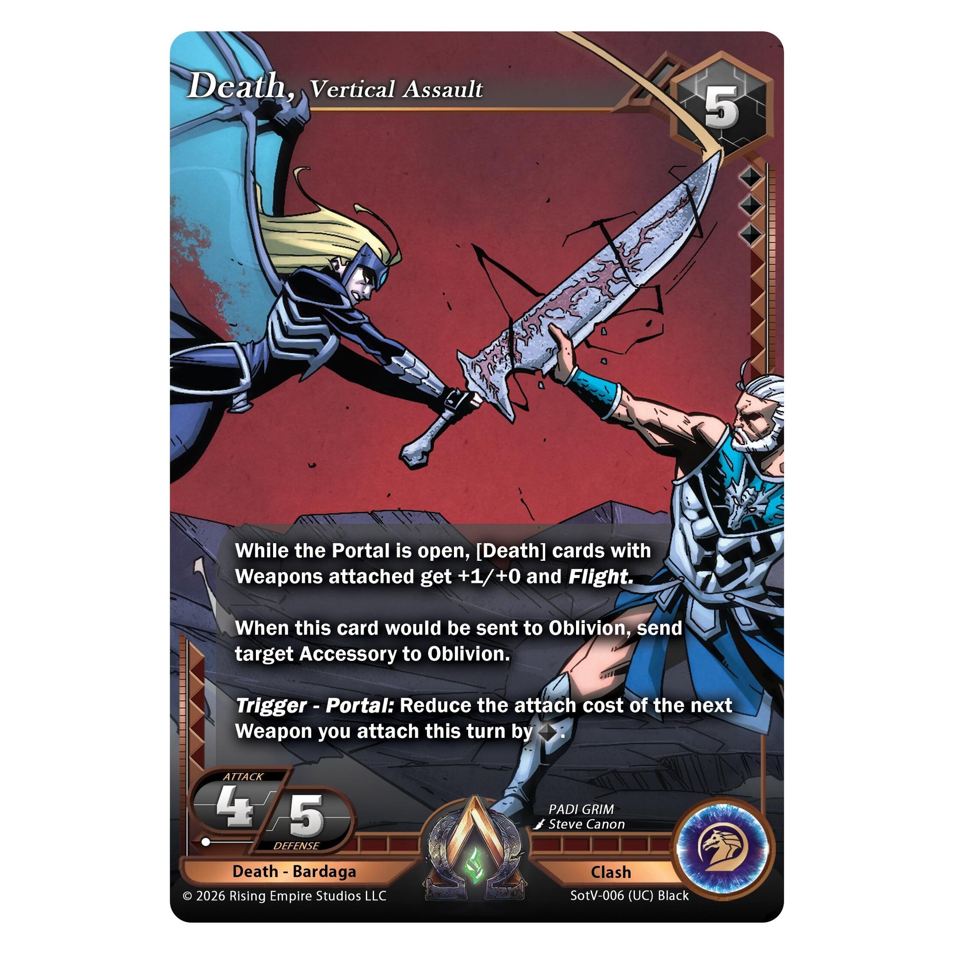 Image for Death, Vertical Assault (SotV-006) - Alpha Clash