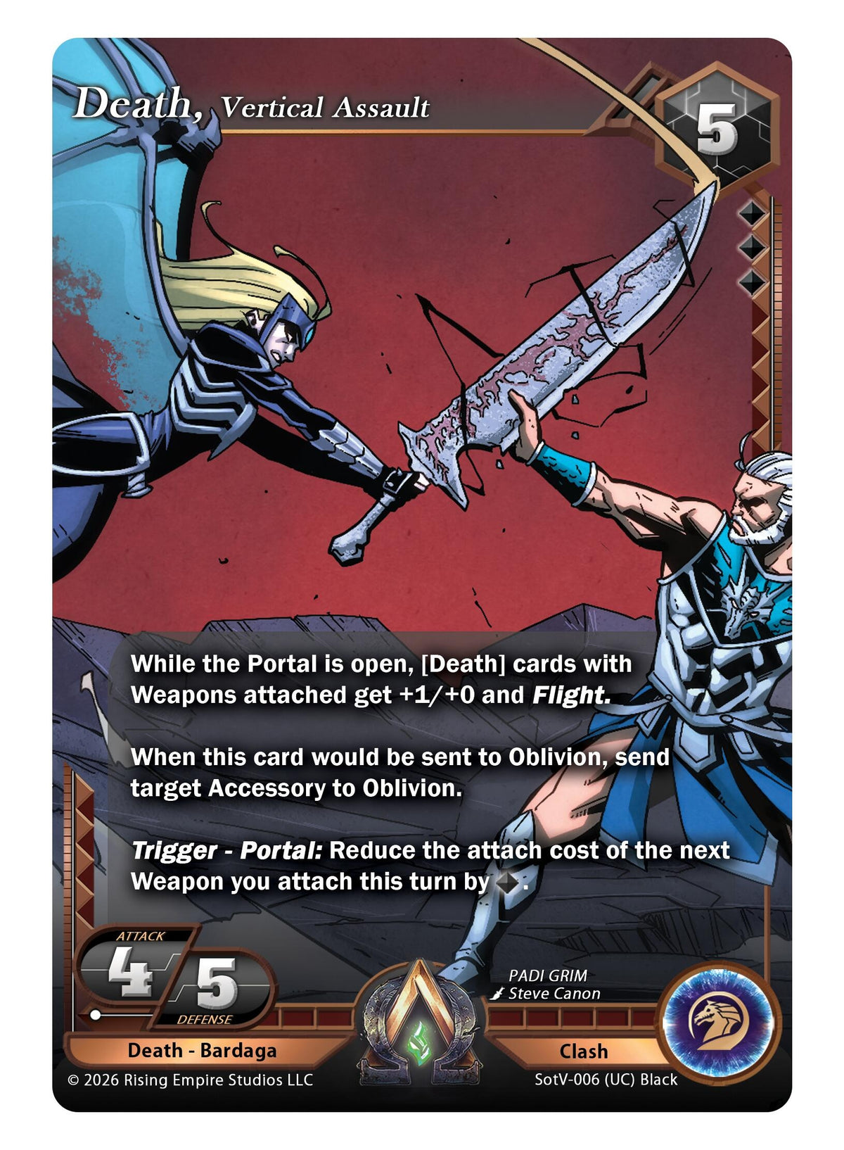 Image for Death, Vertical Assault (SotV-006) - Alpha Clash