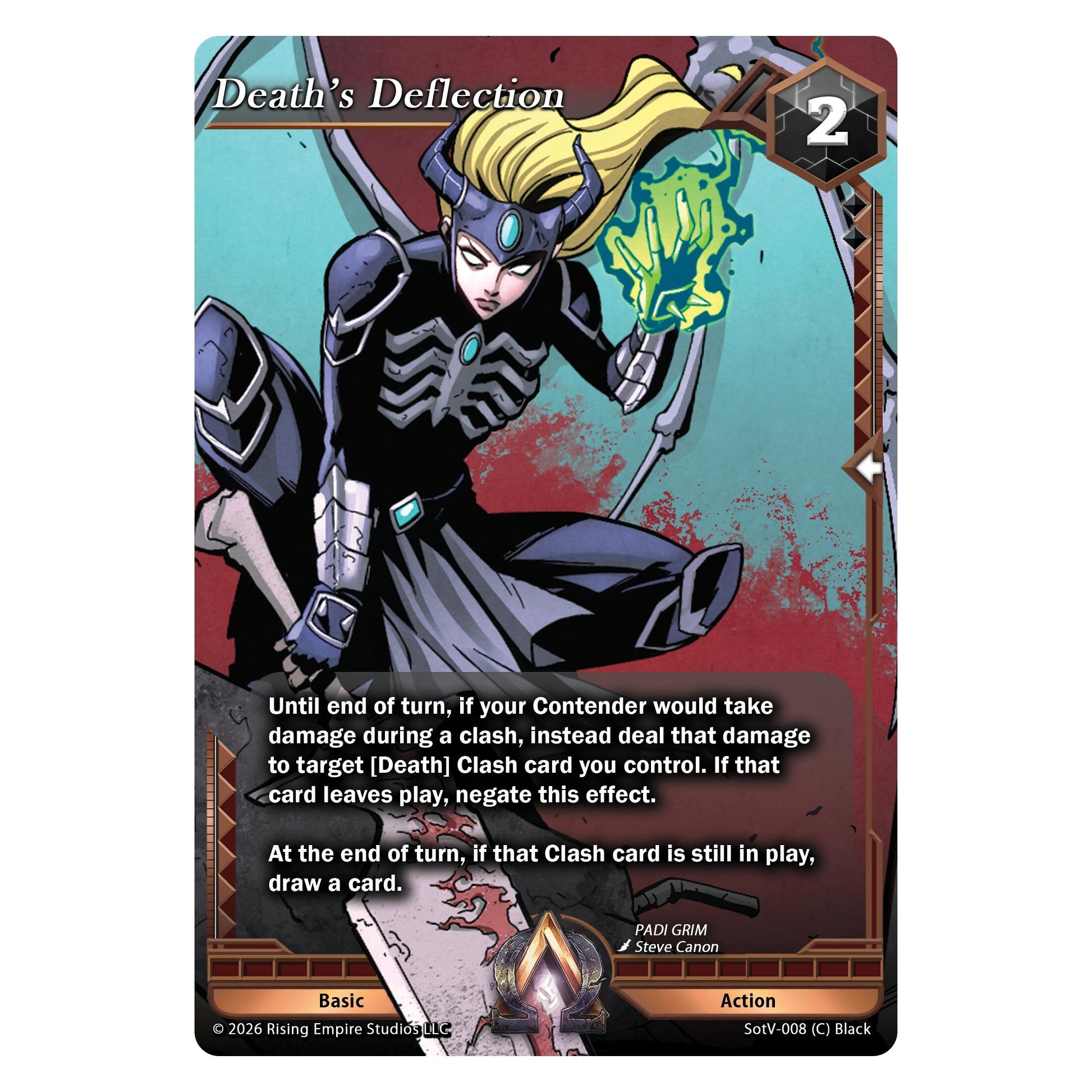 Image for Death's Deflection (SotV-008) - Alpha Clash