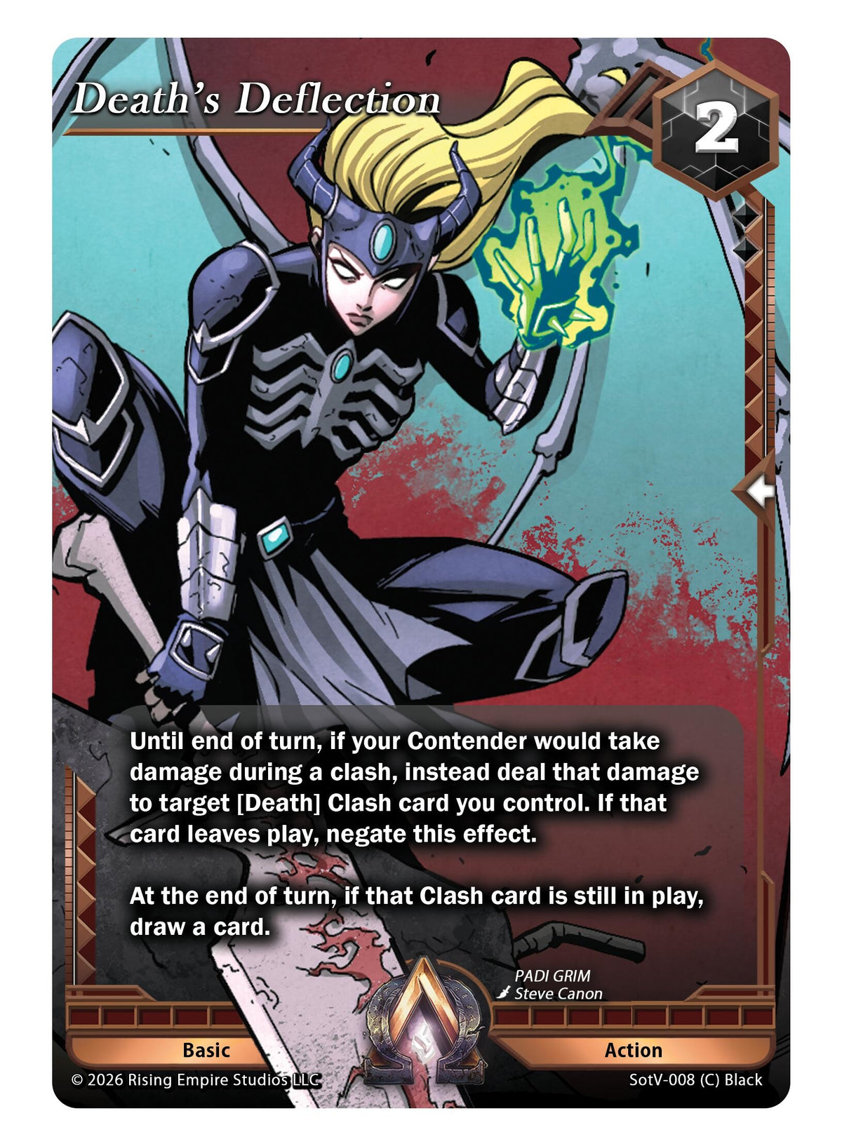 Image for Death's Deflection (SotV-008) - Alpha Clash