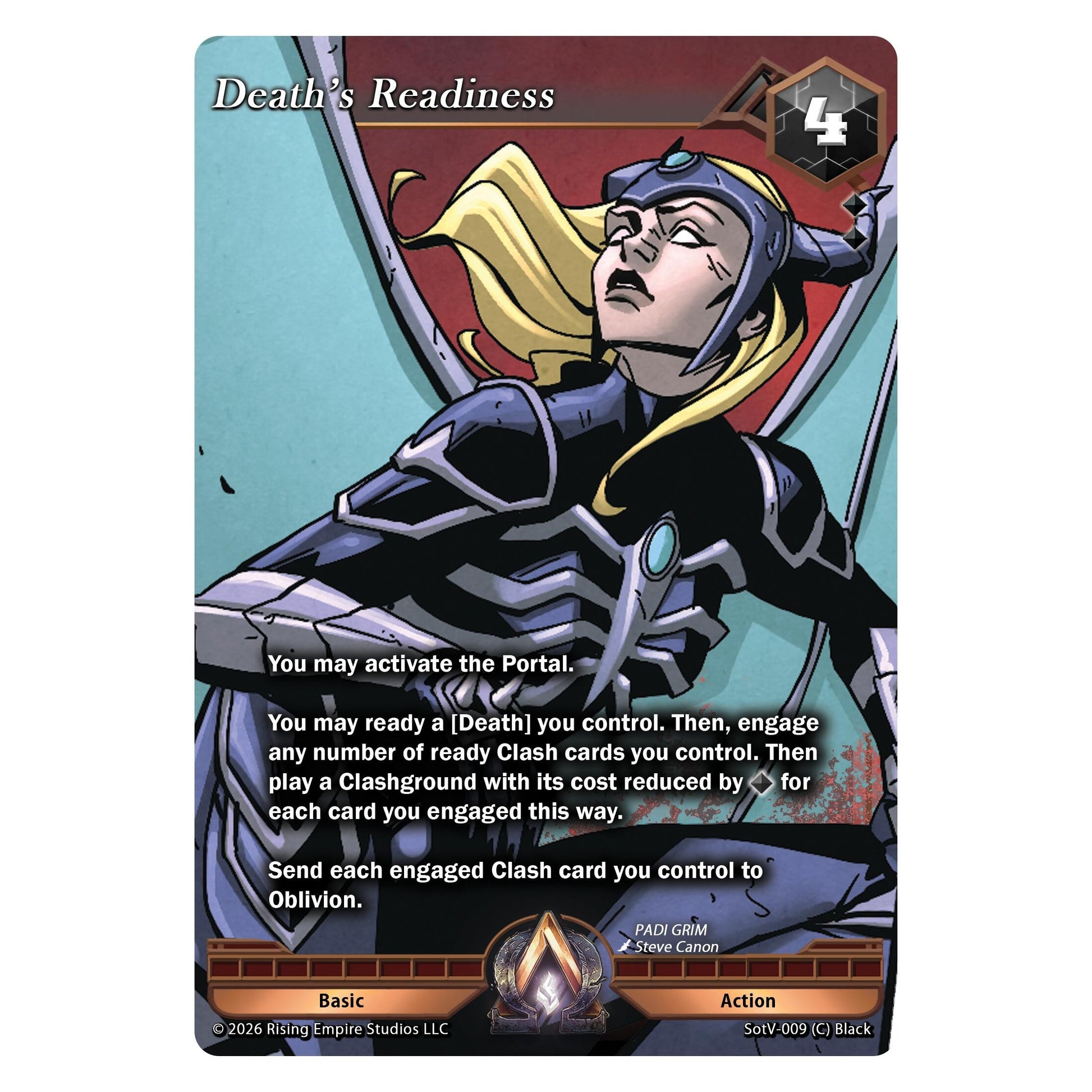 Image for Death's Readiness (SotV-009) - Alpha Clash