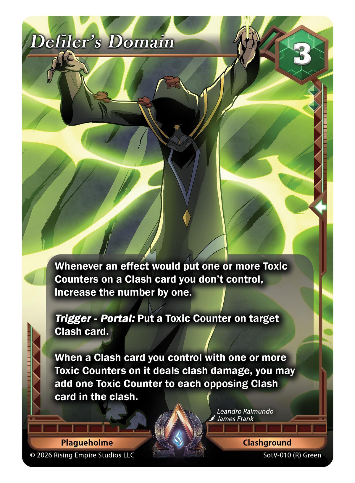 Image for Defiler's Domain (SotV-010) - Alpha Clash