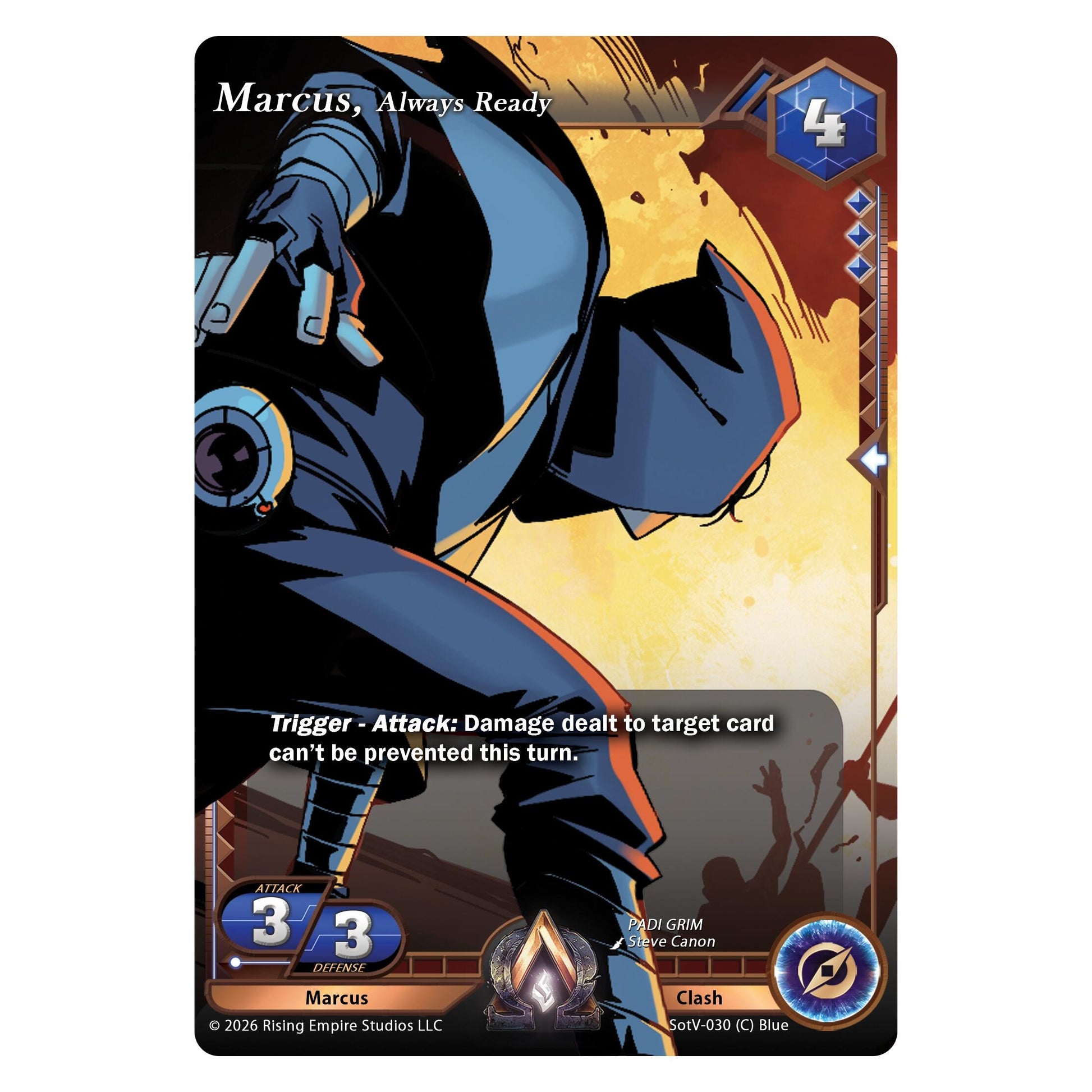 Image for Marcus, Always Ready (SotV-030) - Alpha Clash