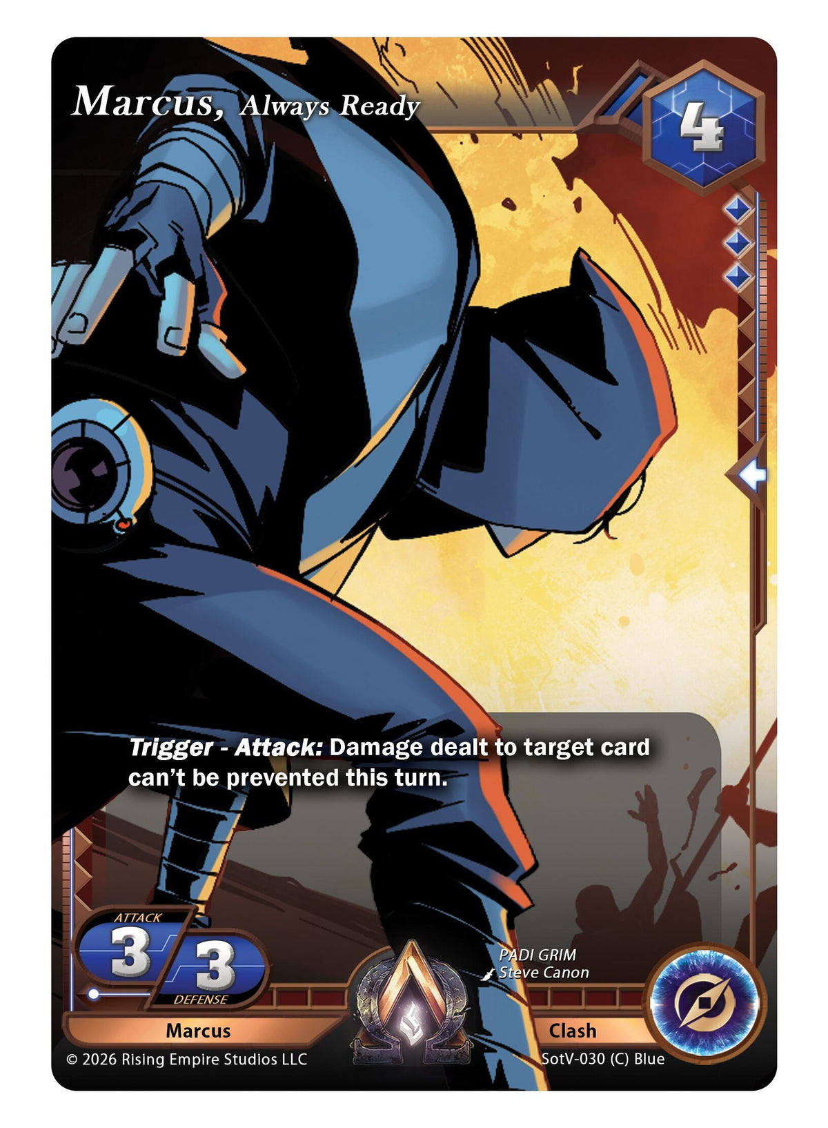 Image for Marcus, Always Ready (SotV-030) - Alpha Clash
