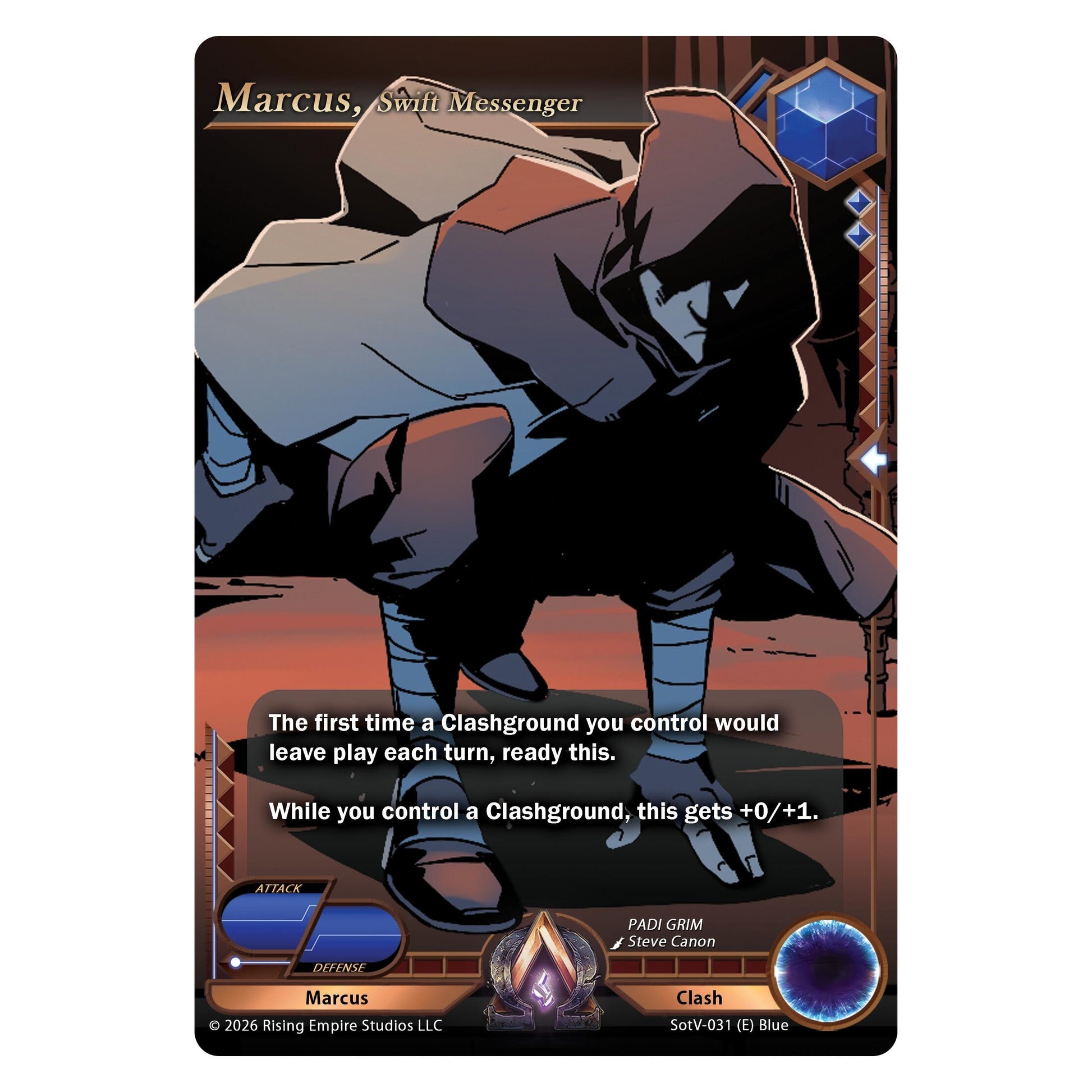 Image for Marcus, Swift Messenger (SotV-031) - Alpha Clash