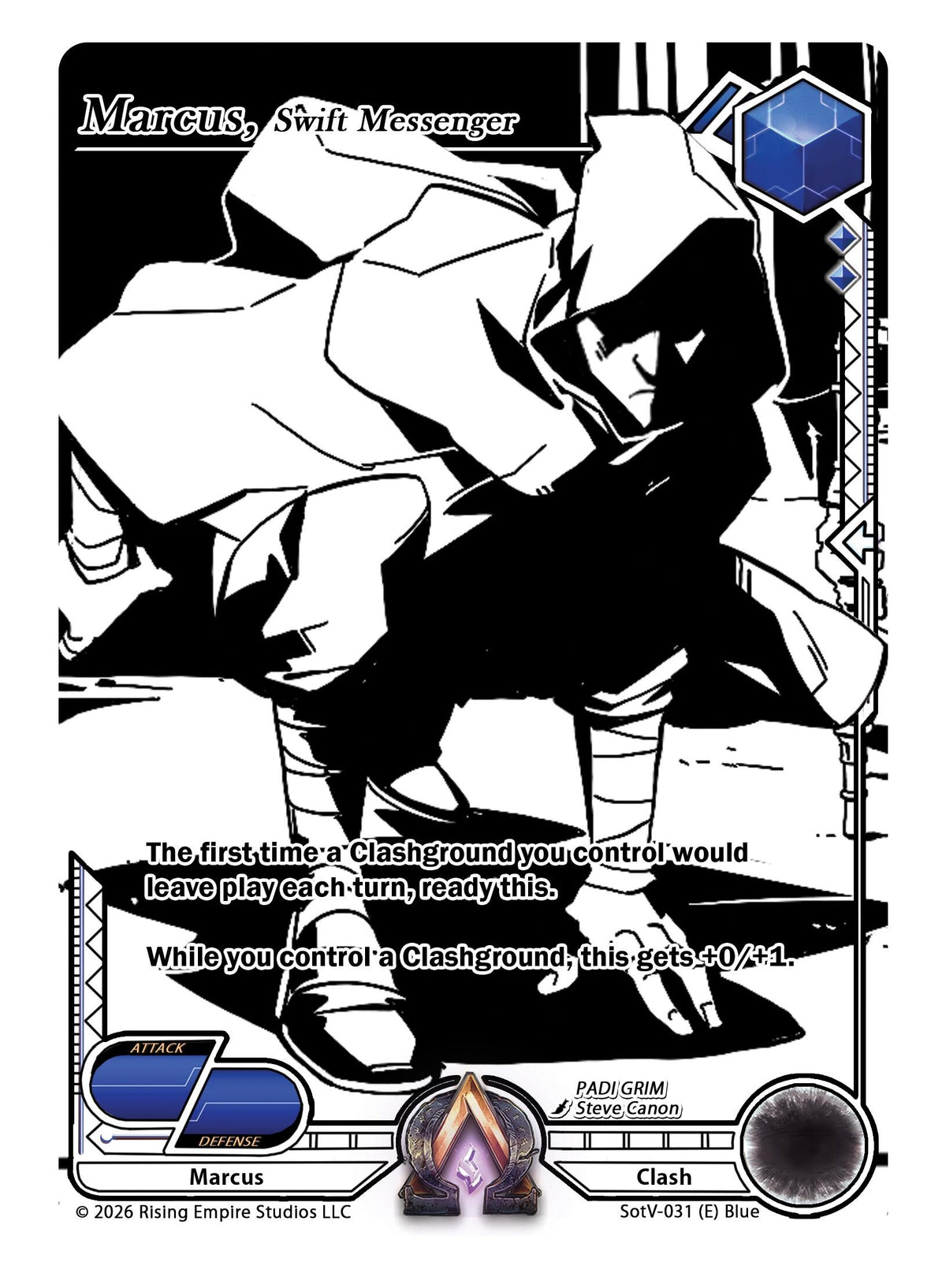 Image for Marcus, Swift Messenger (Ink) (SotV-031) - Alpha Clash