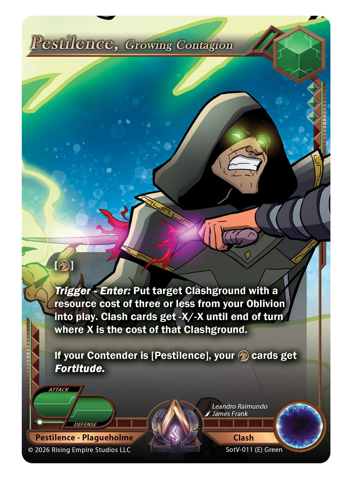 Image for Pestilence, Growing Contagion (SotV-011) - Alpha Clash