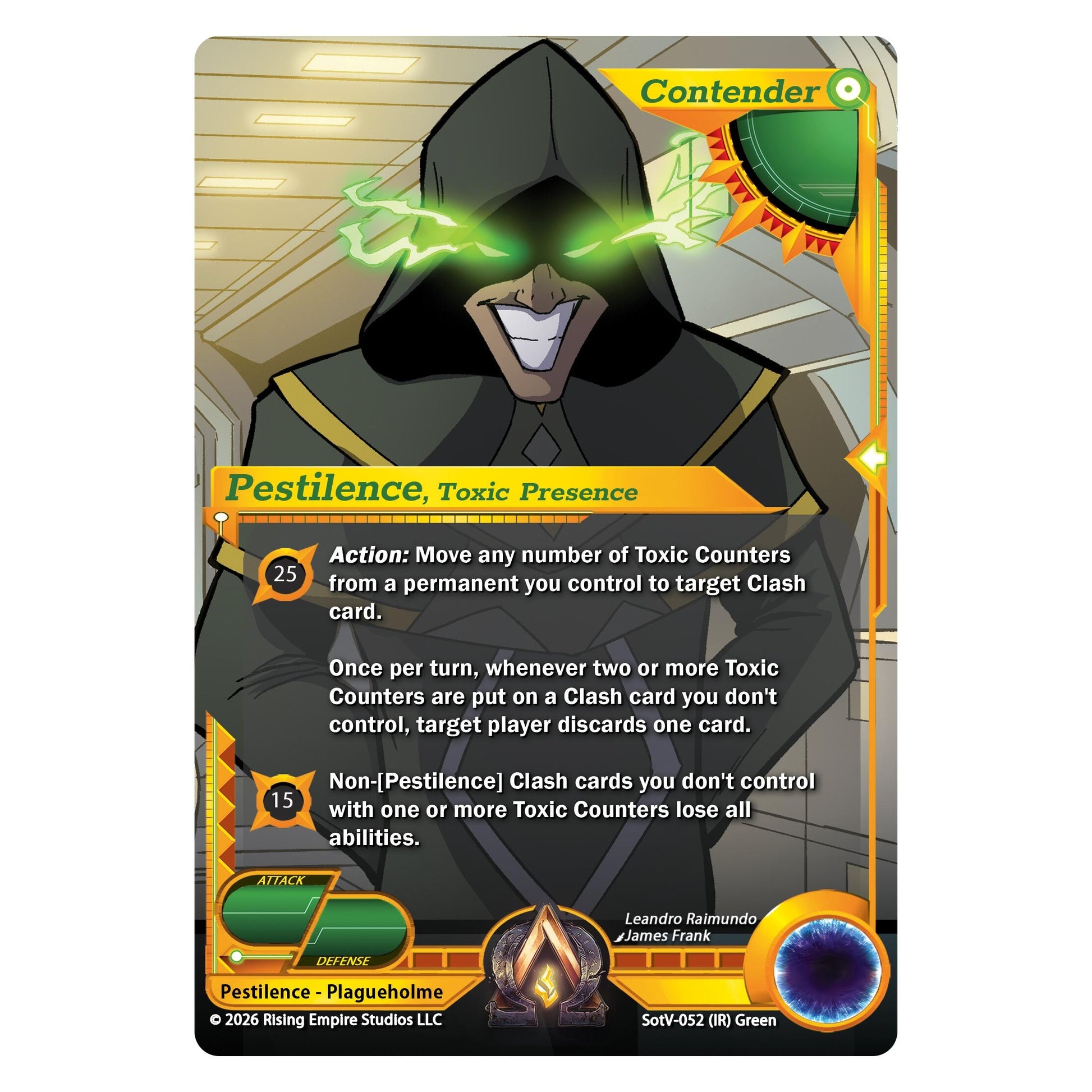 Image for Pestilence, Toxic Presence (SotV-052) - Alpha Clash