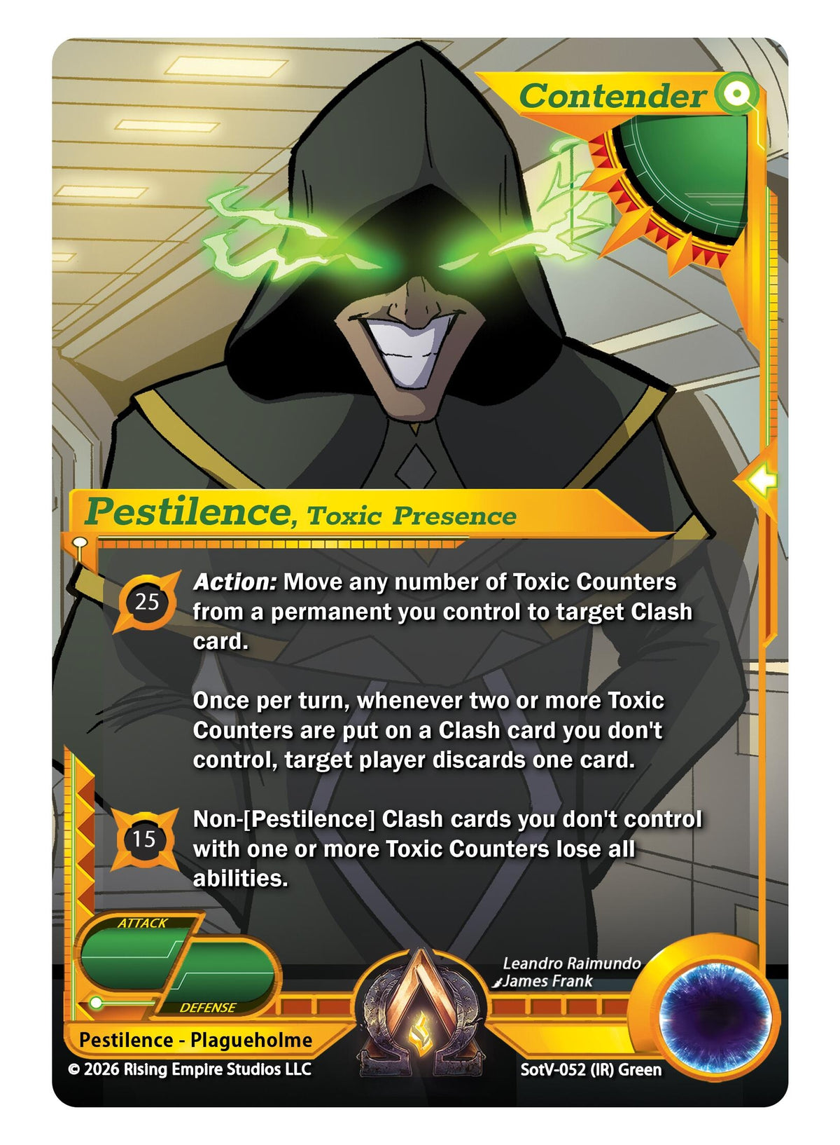 Image for Pestilence, Toxic Presence (SotV-052) - Alpha Clash