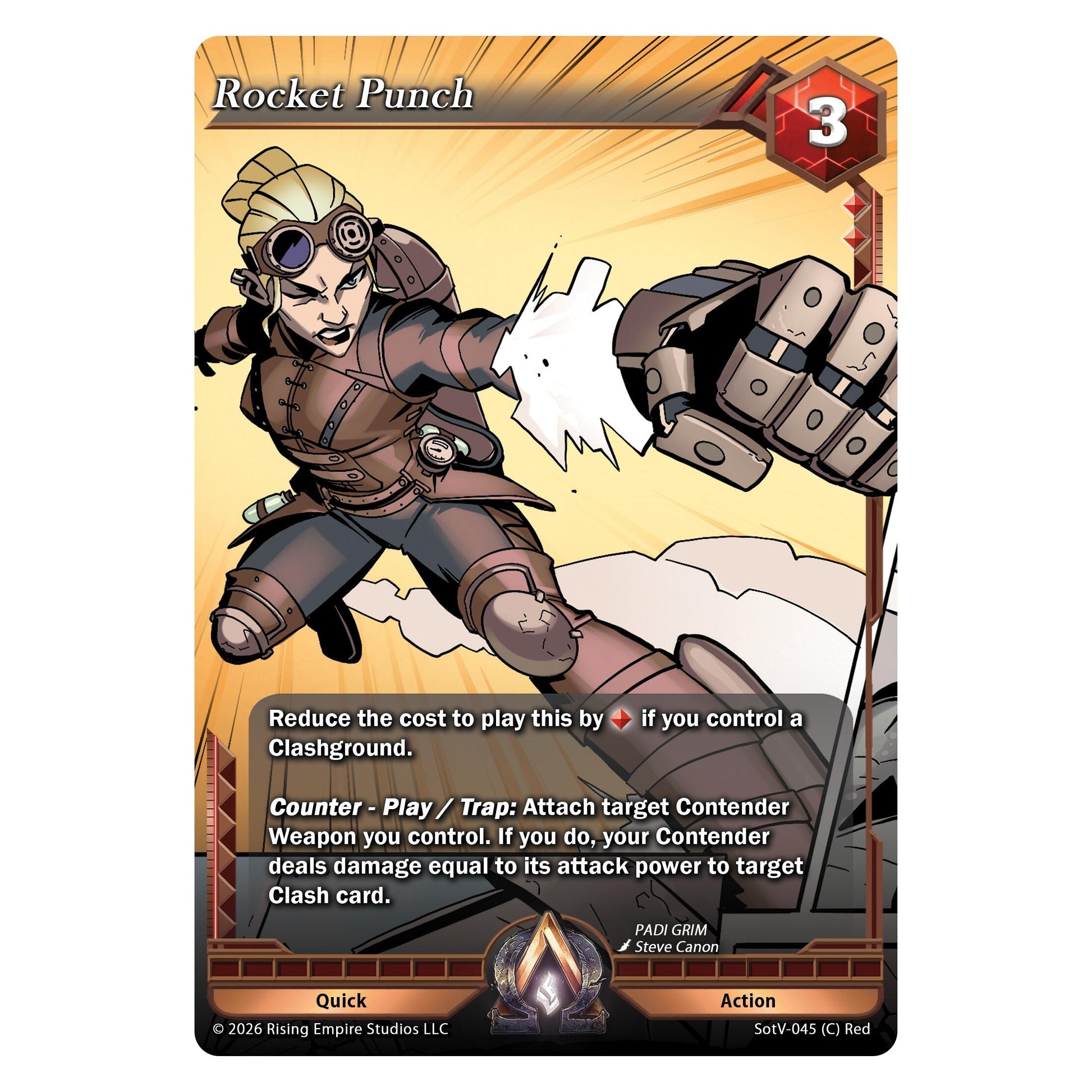 Image for Rocket Punch (SotV-045) - Alpha Clash