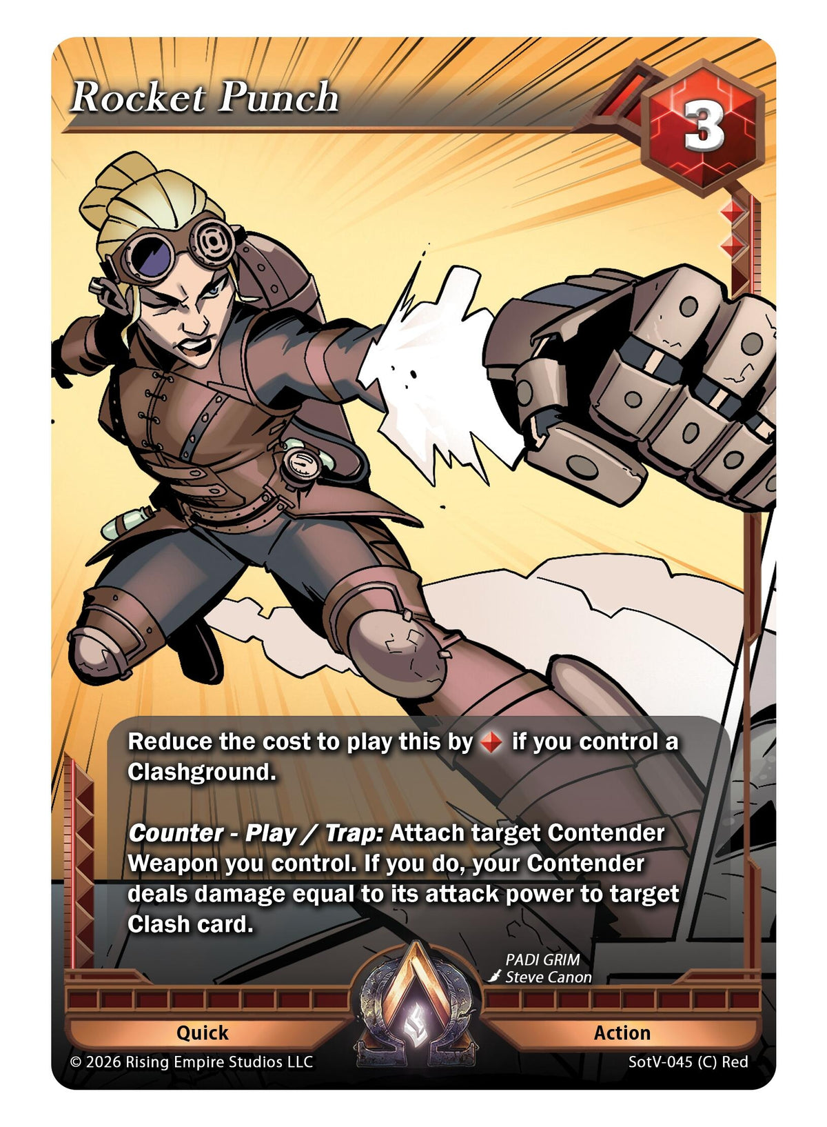 Image for Rocket Punch (SotV-045) - Alpha Clash