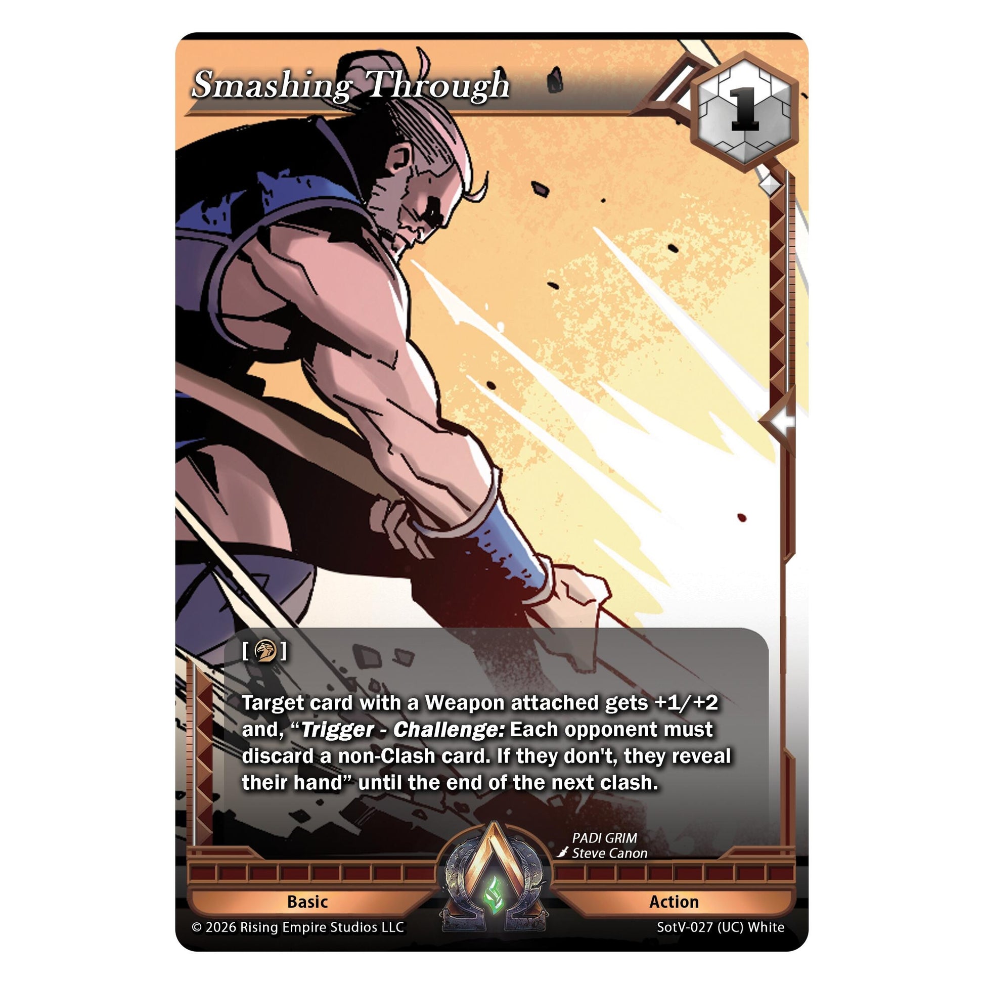 Image for Smashing Through (SotV-027) - Alpha Clash