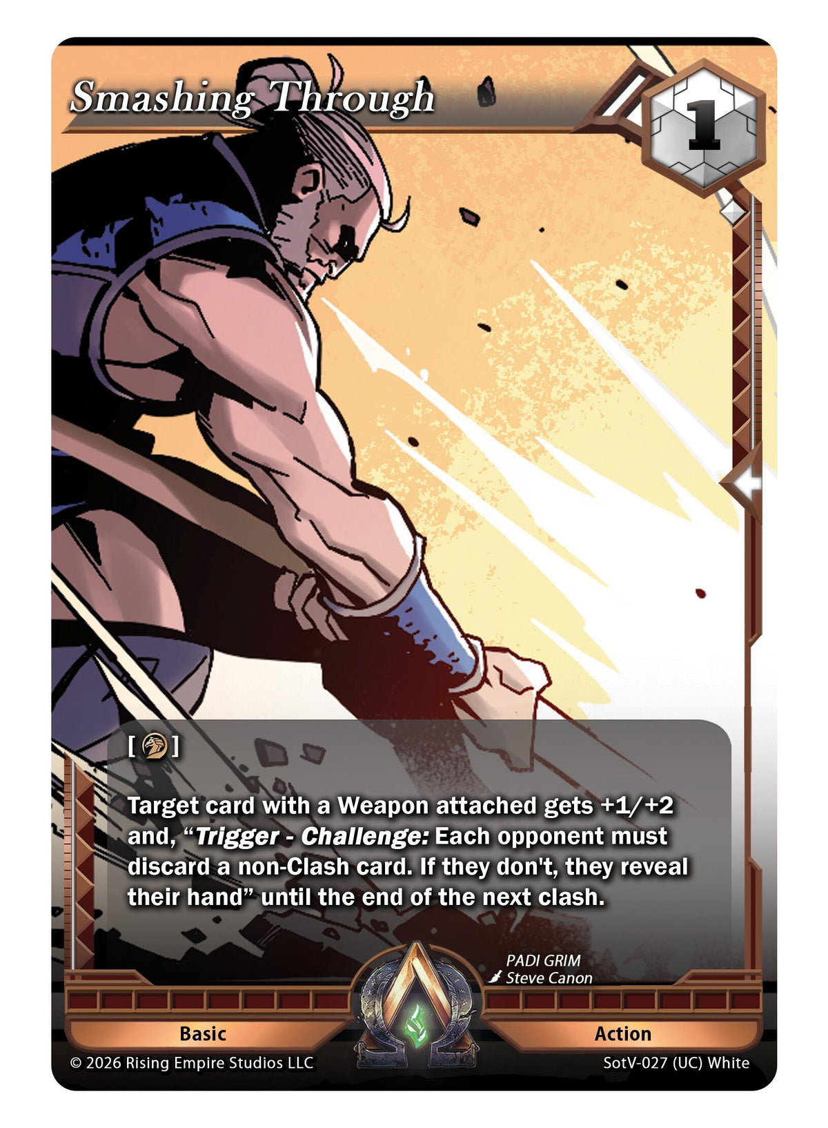 Image for Smashing Through (SotV-027) - Alpha Clash