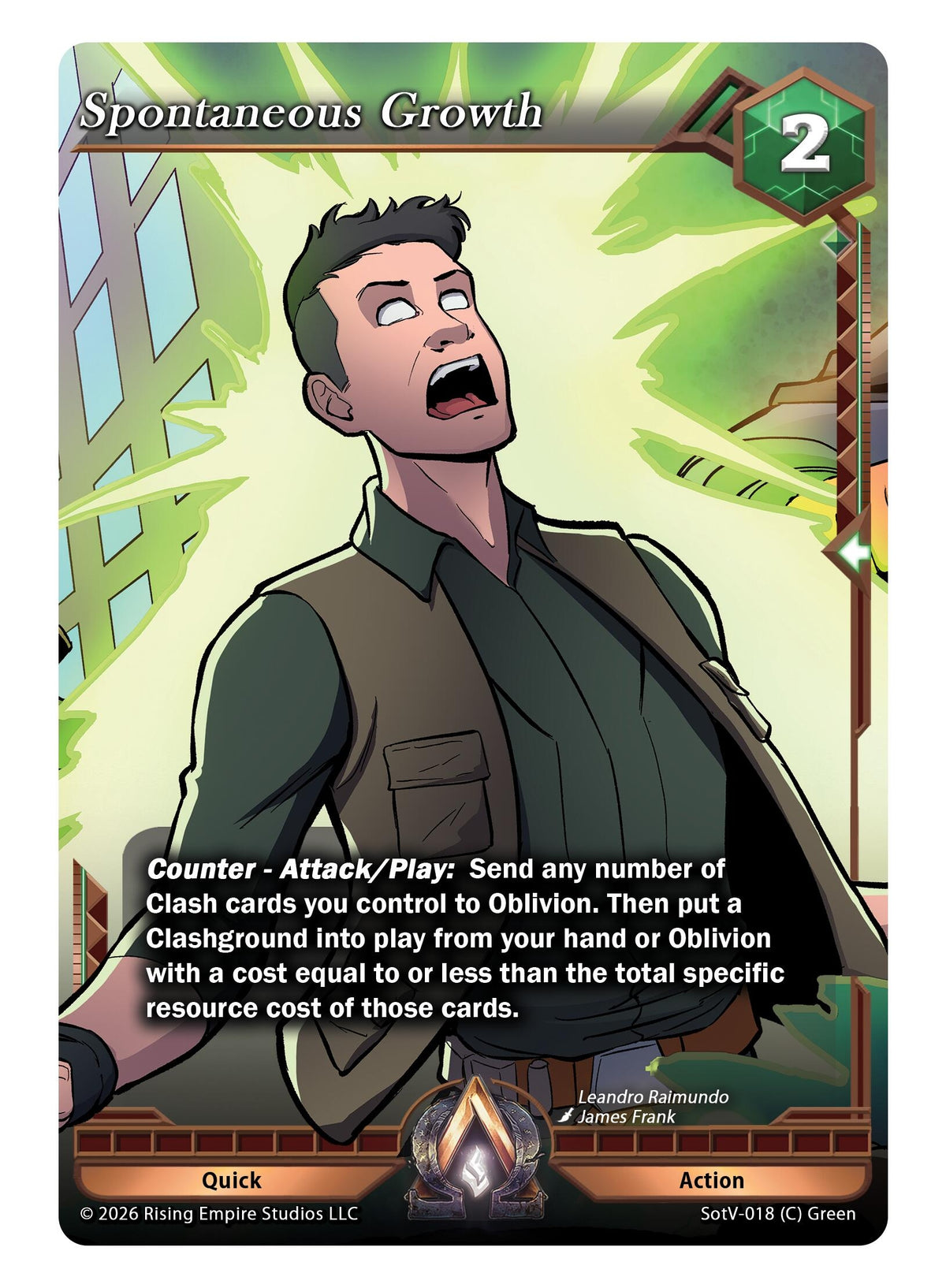 Image for Spontaneous Growth (SotV-018) - Alpha Clash