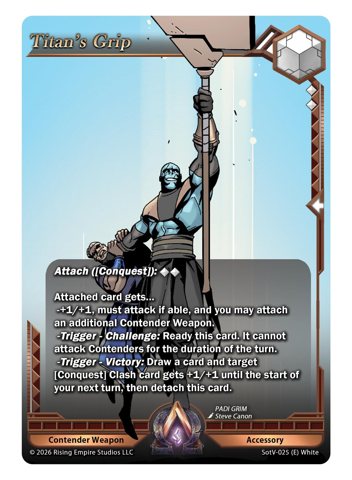 Image for Titan's Grip (SotV-025) - Alpha Clash