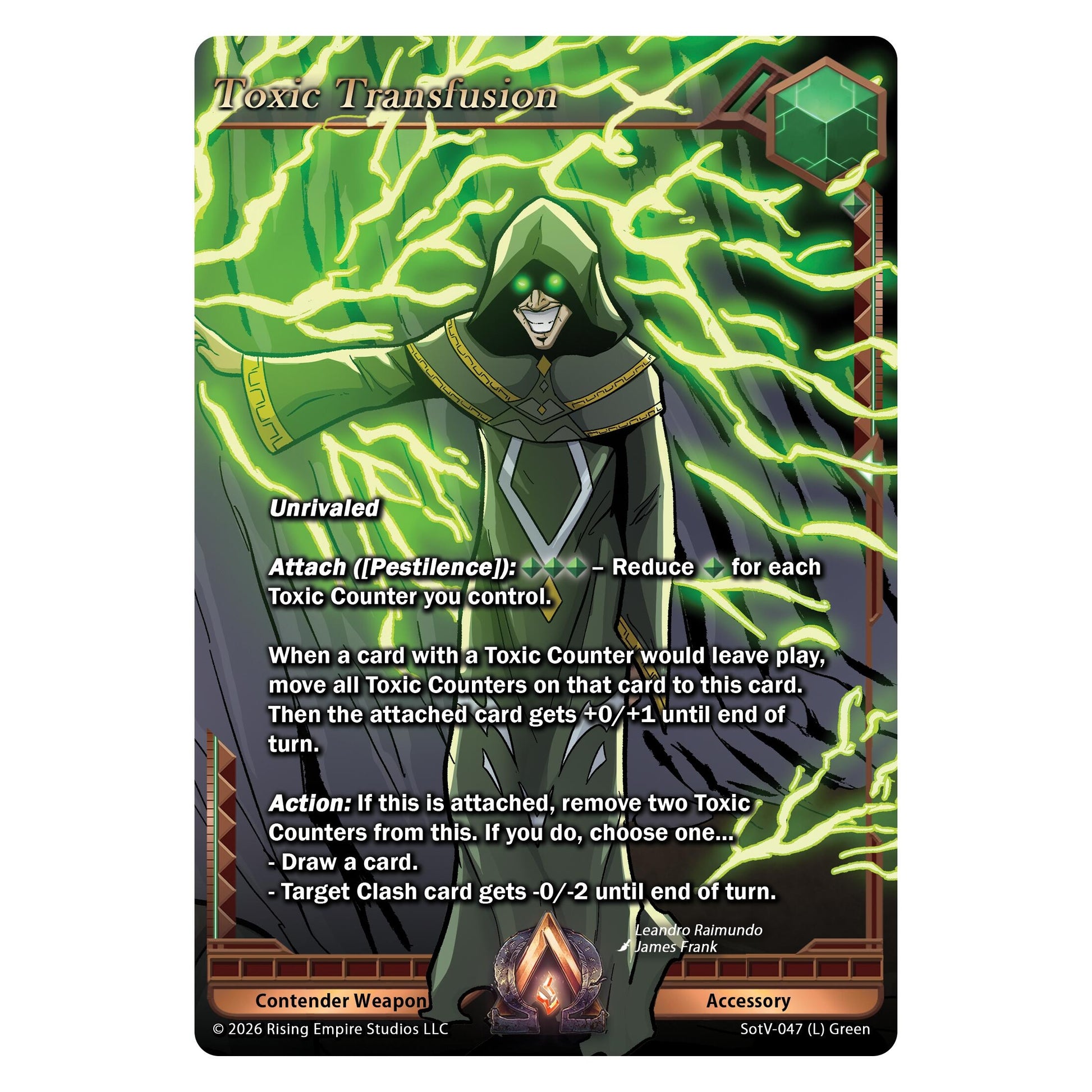 Image for Toxic Transfusion (047) (SotV-047) - Alpha Clash