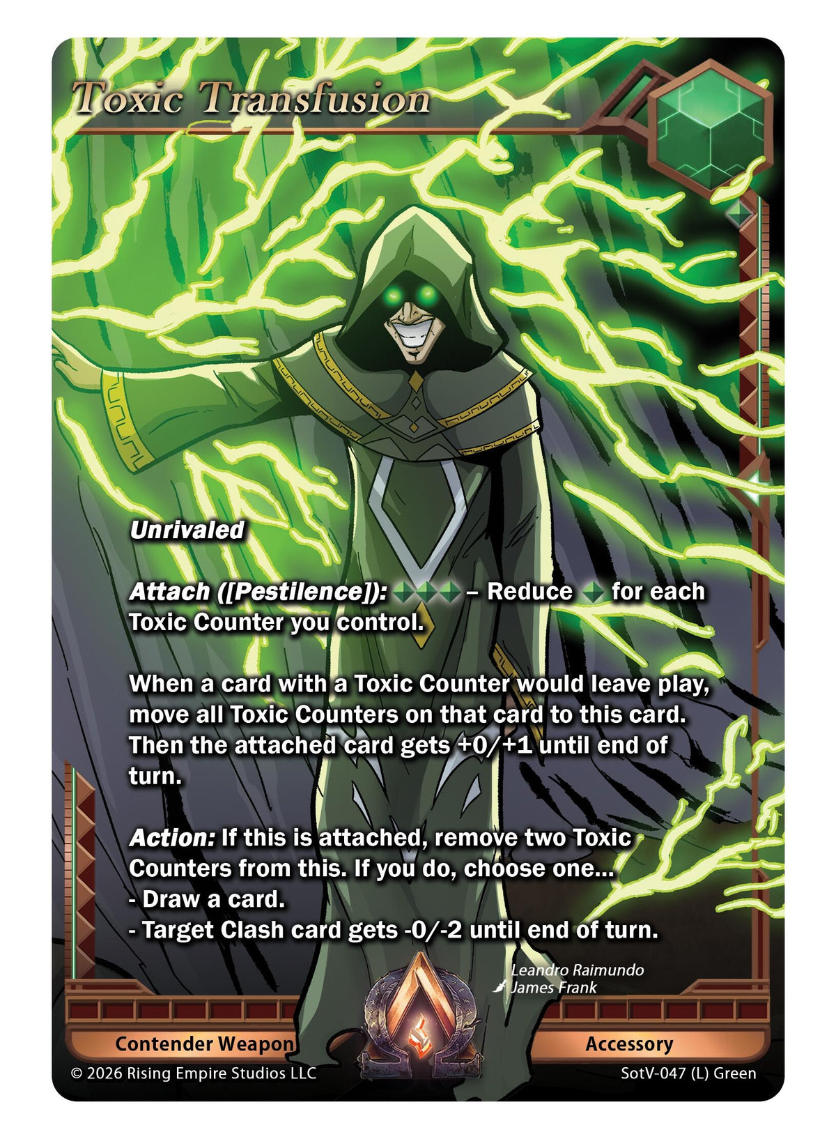 Image for Toxic Transfusion (047) (SotV-047) - Alpha Clash