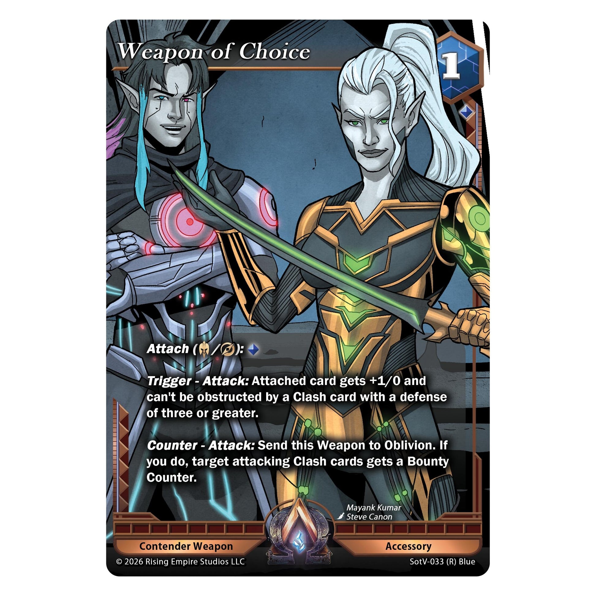 Image for Weapon of Choice (SotV-033) - Alpha Clash