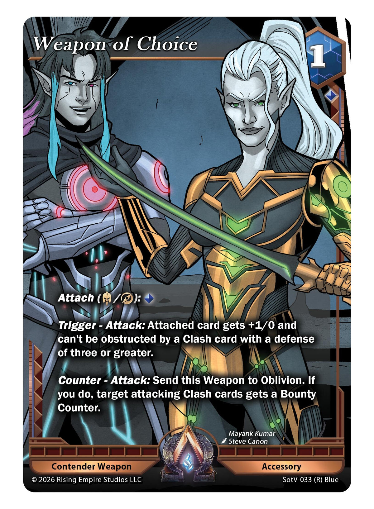 Image for Weapon of Choice (SotV-033) - Alpha Clash