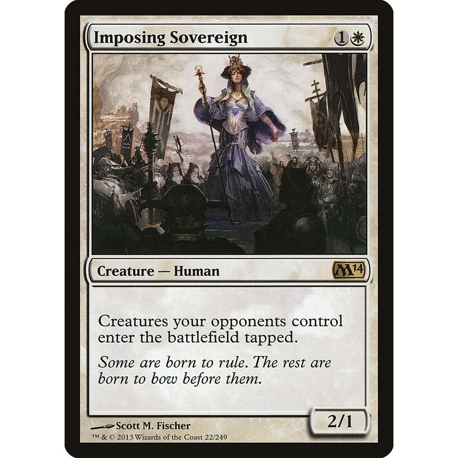 Image for Imposing Sovereign (22) (M14) - Magic: The Gathering