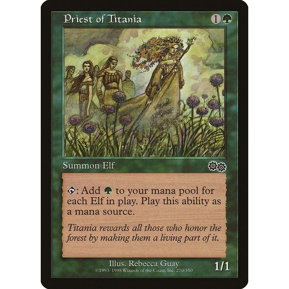 Image for Priest of Titania (270) (USG) - Magic: The Gathering