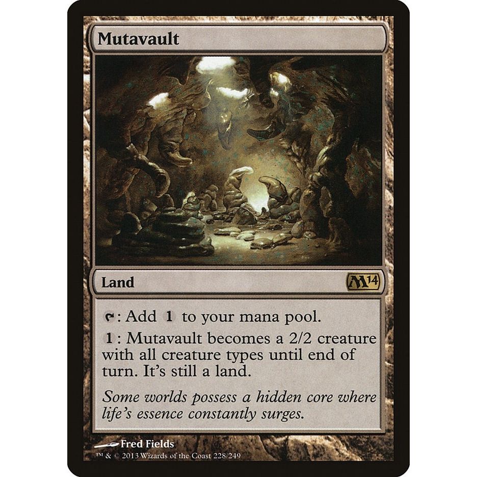Image for Mutavault (228) (M14) - Magic: The Gathering