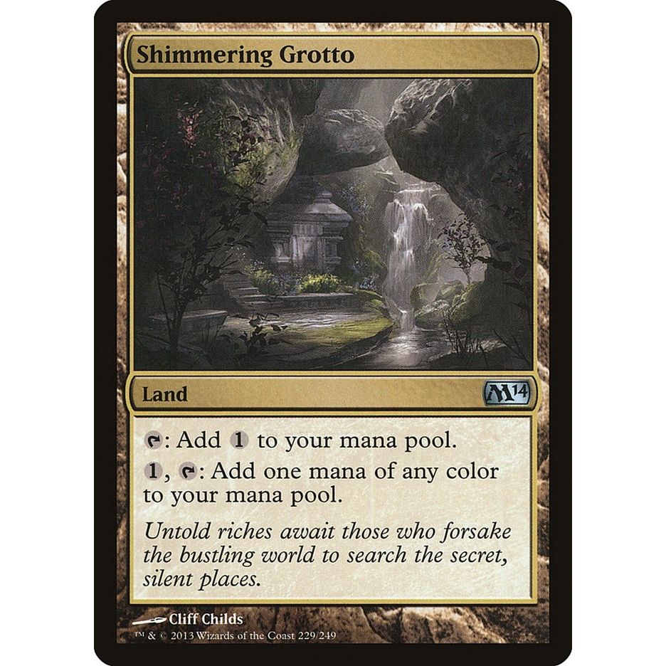 Image for Shimmering Grotto (229) (M14) - Magic: The Gathering