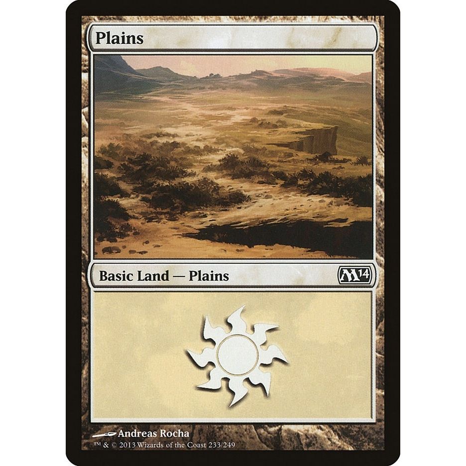 Image for Plains (233) (233) (M14) - Magic: The Gathering