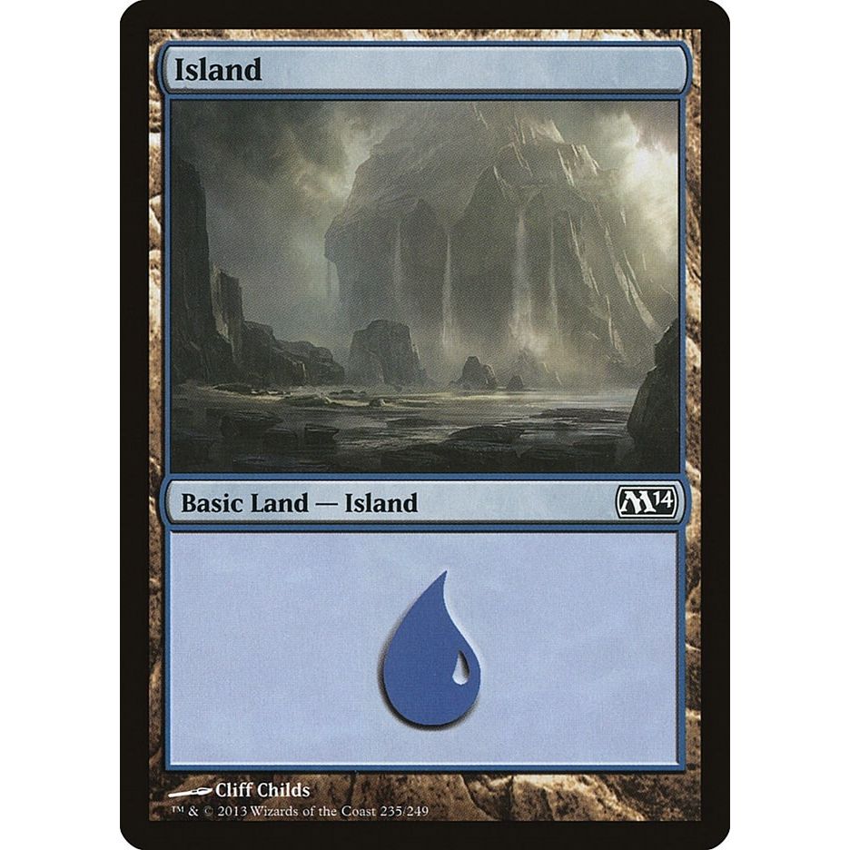 Image for Island (235) (235) (M14) - Magic: The Gathering