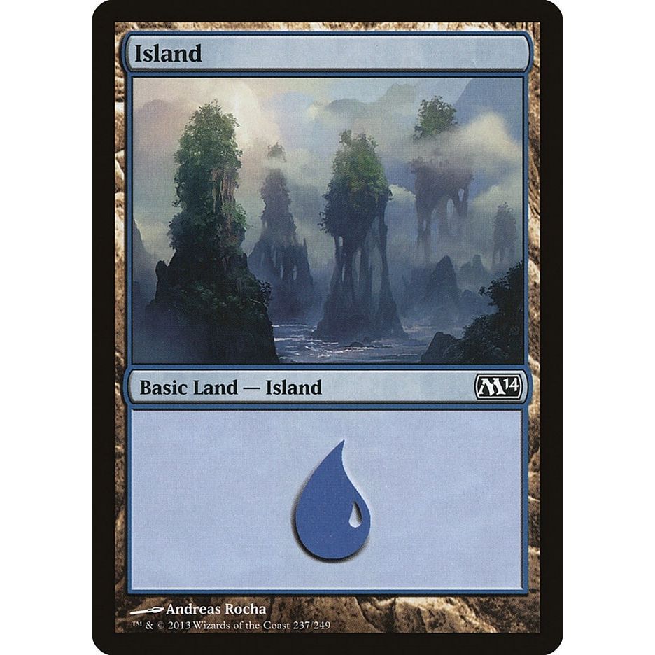 Image for Island (237) (237) (M14) - Magic: The Gathering