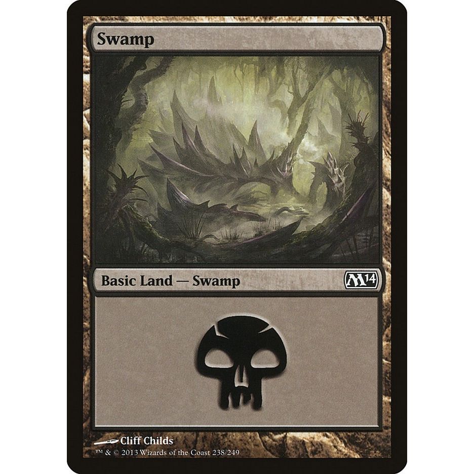 Image for Swamp (238) (238) (M14) - Magic: The Gathering