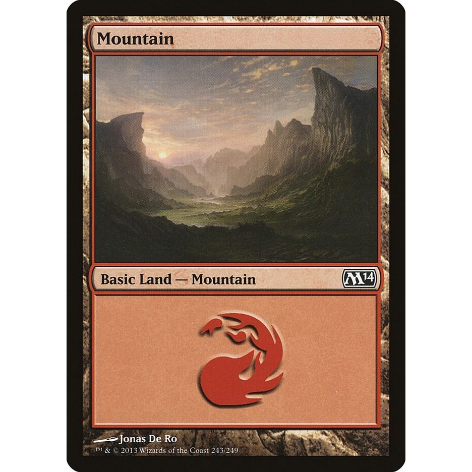 Image for Mountain (243) (243) (M14) - Magic: The Gathering