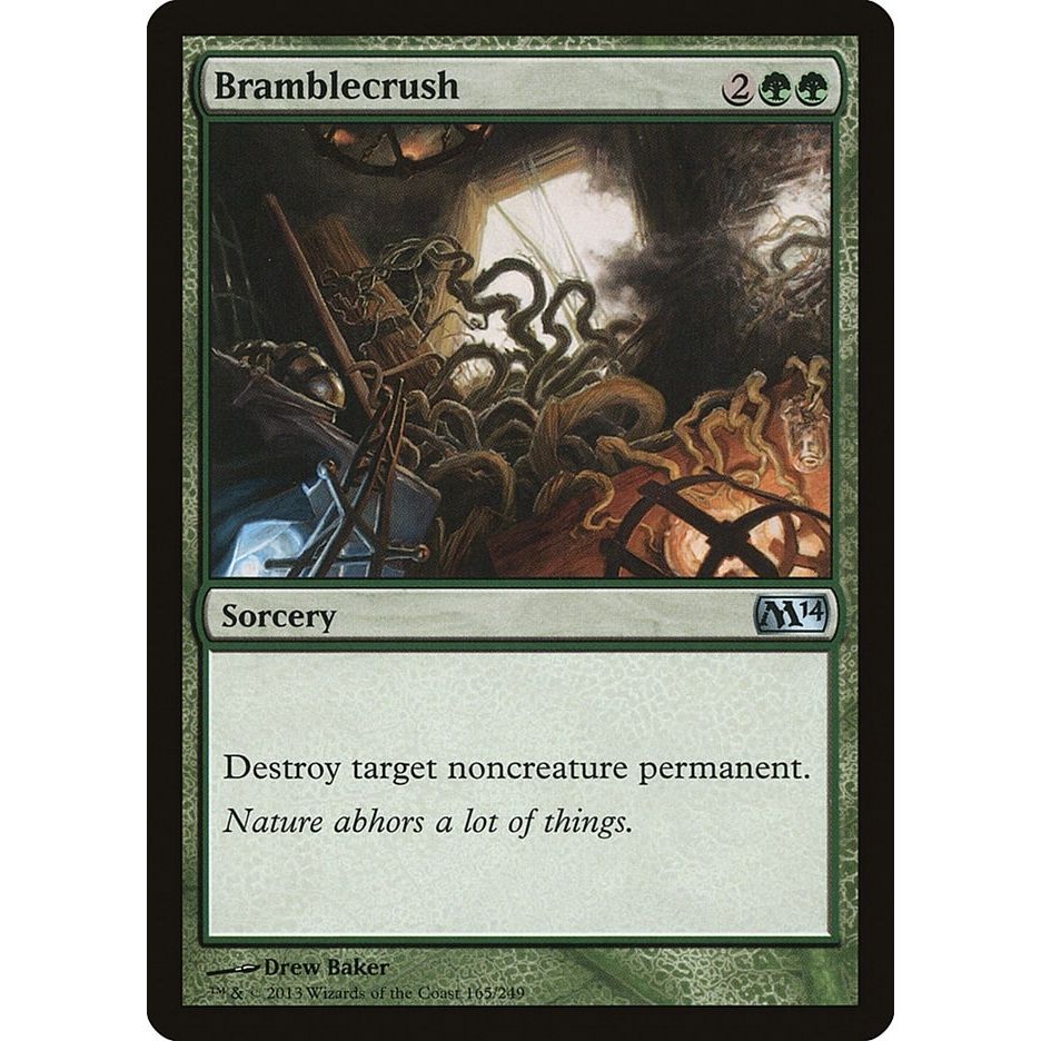 Image for Bramblecrush (165) (M14) - Magic: The Gathering