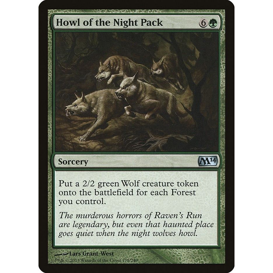 Image for Howl of the Night Pack (178) (M14) - Magic: The Gathering